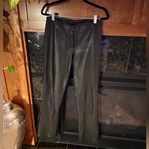 Leather pants-black